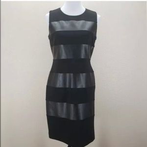 Calvin klein dress black new nwt career size 8